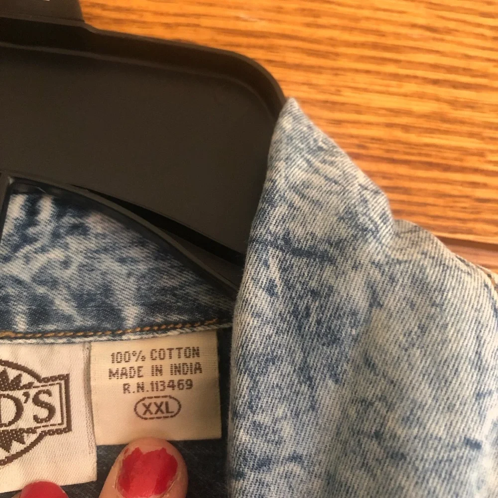 Denim button up - Picture 2 of 2